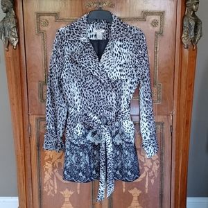 0615 Vertigo Paris Button Up Jacket with Belt
